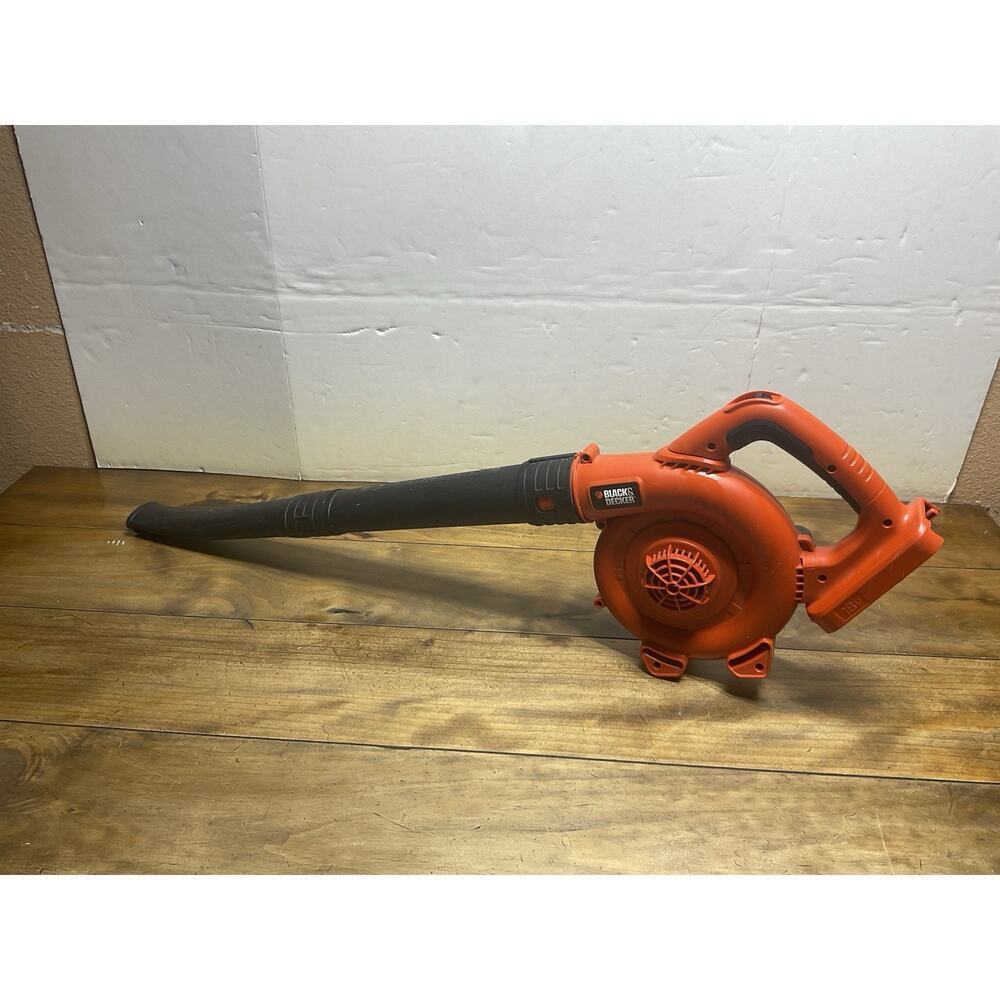 Black & Decker NSW18 Cordless 18V Handheld Leaf Blower Sweeper Fair